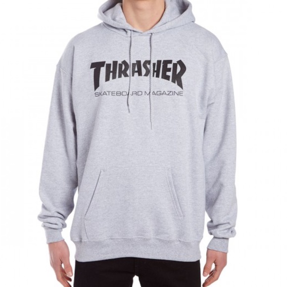 Thrasher Other - Thrasher Skate Mag Hoodie Grey Small New No Tags
